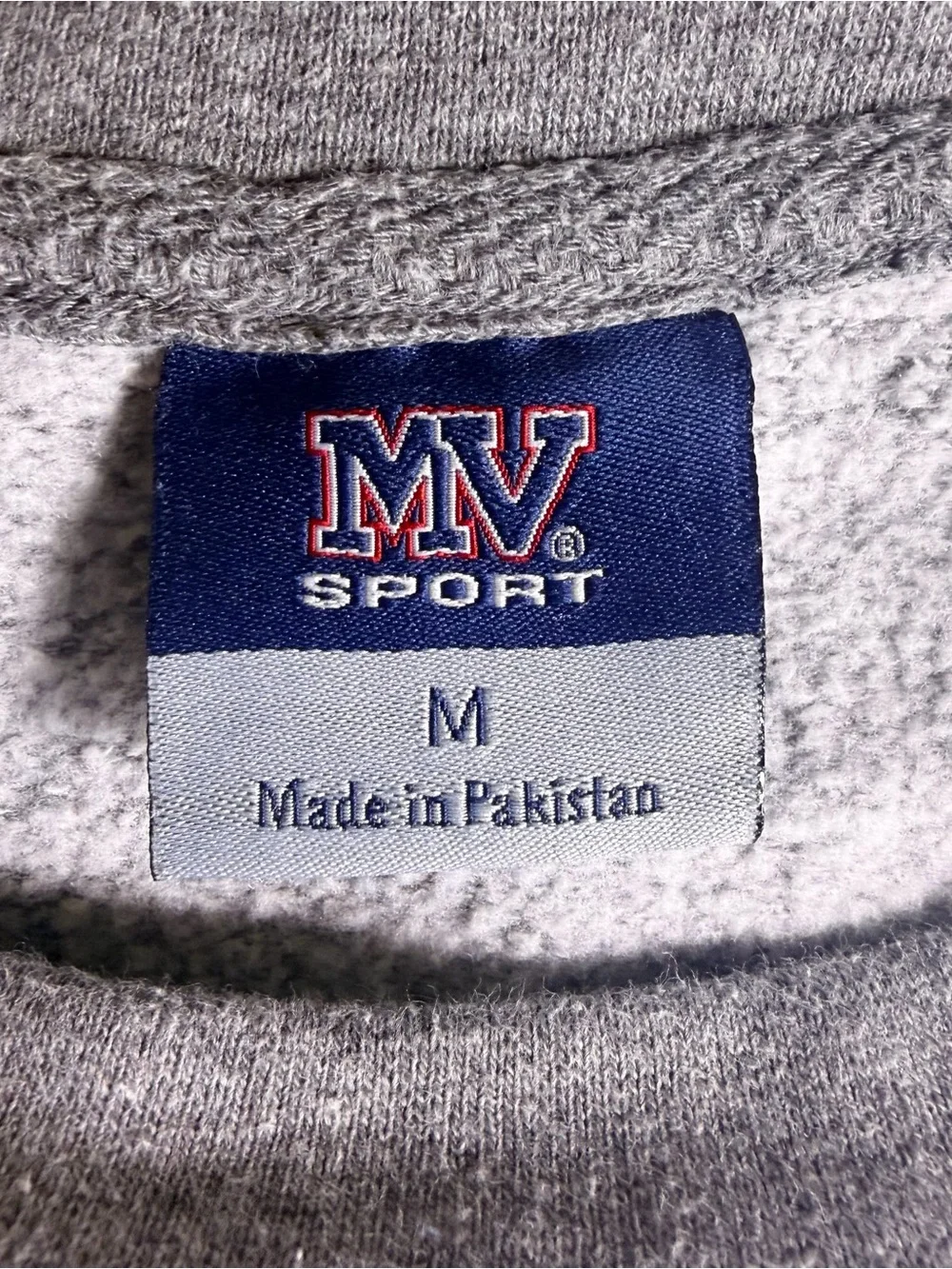 MV Sport Kansas State University Crewneck Sweatshirt Adult M Gray Pullover